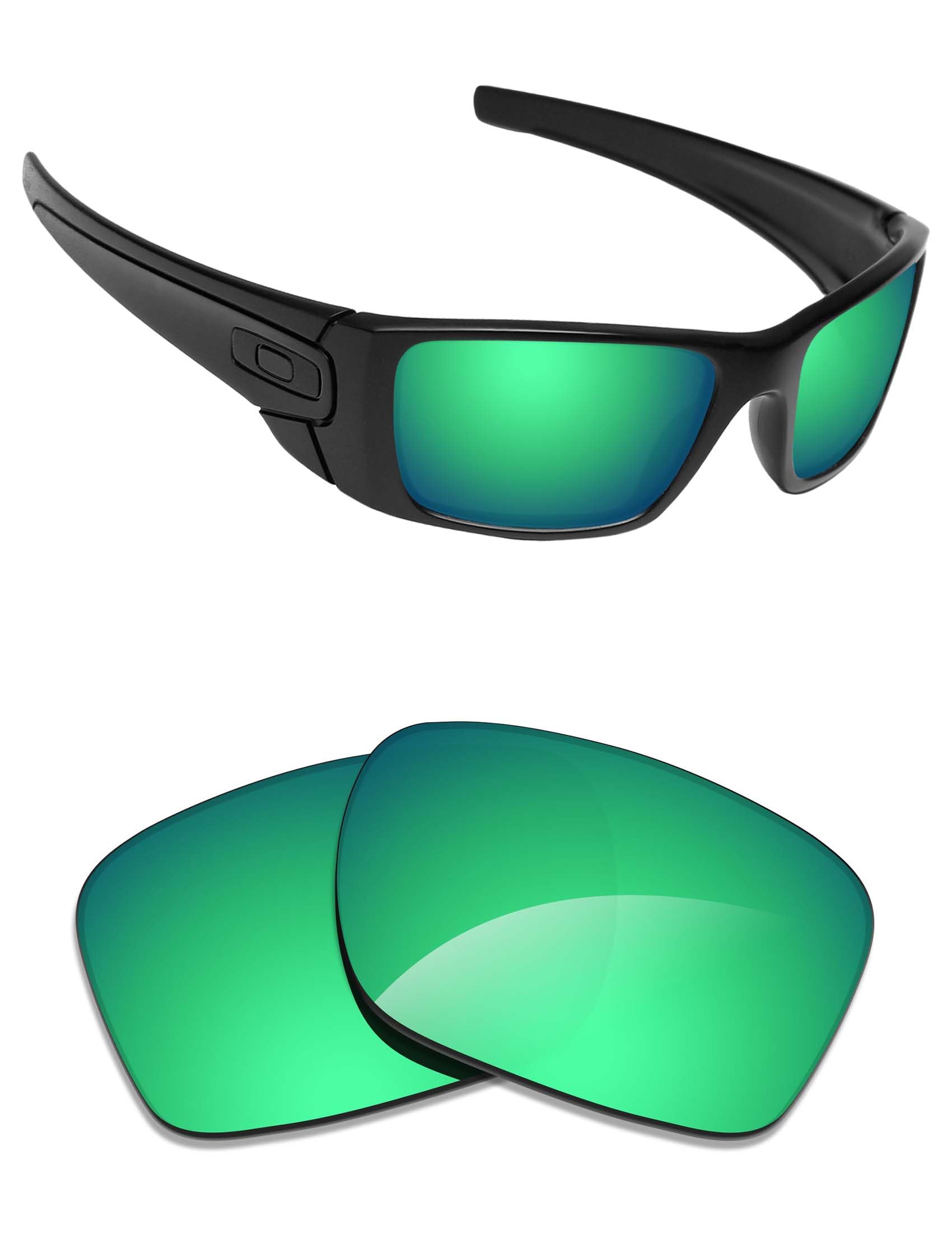 Alphax Polarized Replacement Lenses for Oakley Fuel Cell OO9096 Sunglasses- Options