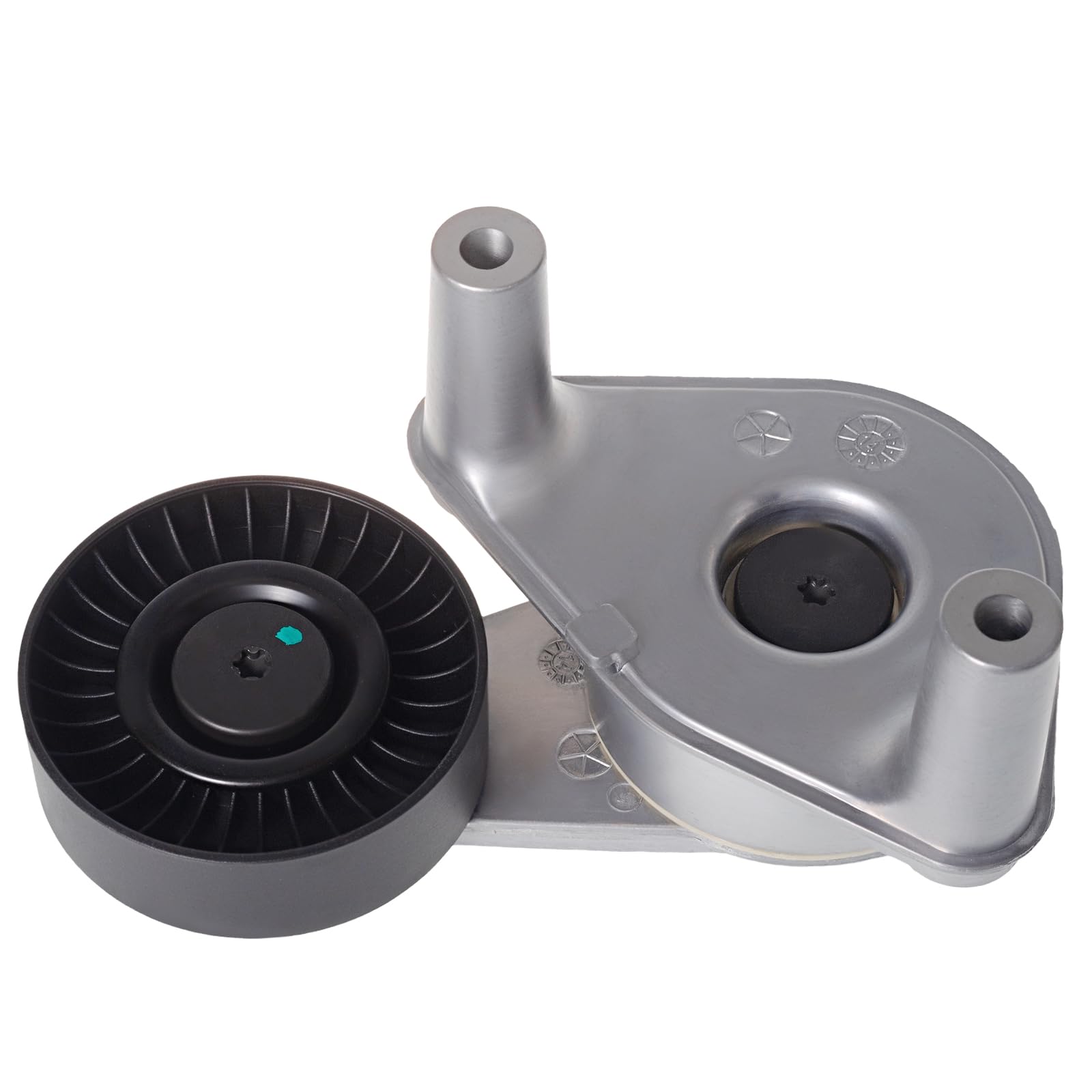 AUQDD 38149 Belt Tensioner and Pulley Assembly (For 2.5L/2.7L) Fit For 01-06 Hyundai Santa Fe,99-05 Sonata,03-08 Tiburon,05-09 Tucson /01-05 Kia Optima,05-10 Sportage (2528137120 2528137101)-image-29