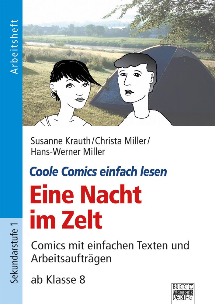 Coole Comics einfach lesen / Im Zelt bei Nacht: Arbeitsheft