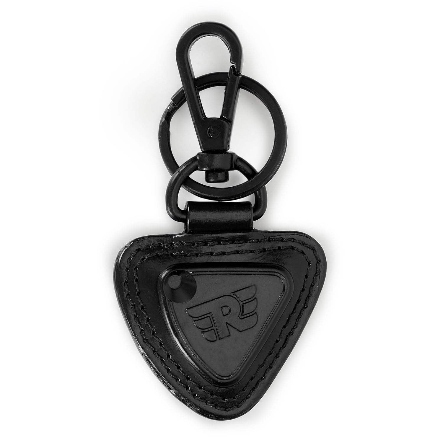 Royal Enfield BATTERY BOX TRIANGLE KEYCHAIN BLACK | Material: 100% LEATHER | Type: LEATHER | Gender:UNISEX Categorisation: RE BATTERY BOX-picture-19