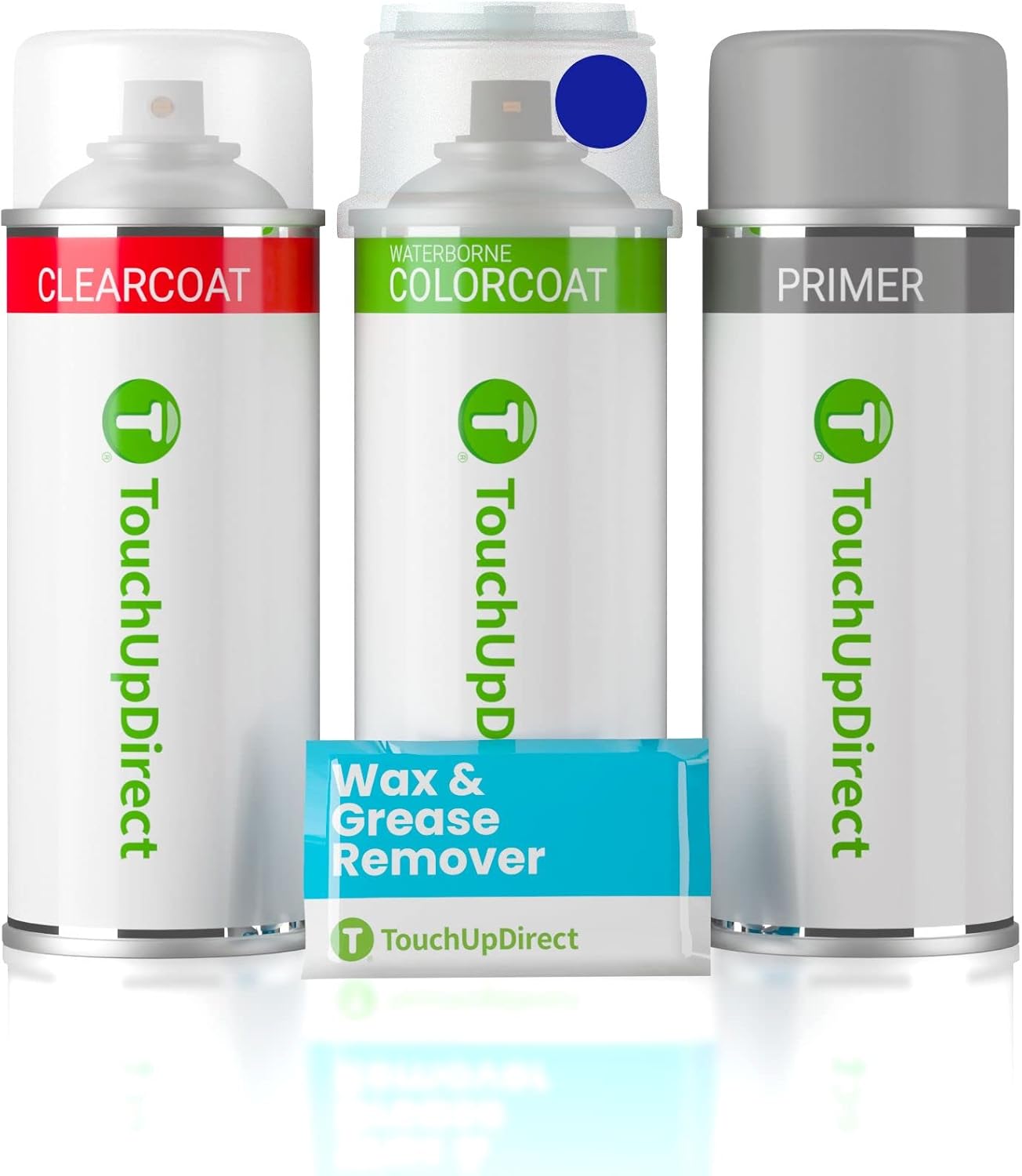 TouchUpDirect K3X Lapis Blue Pearl Compatible with Subaru Exact Match Touch Up Paint Aerosol - Preferred Kit