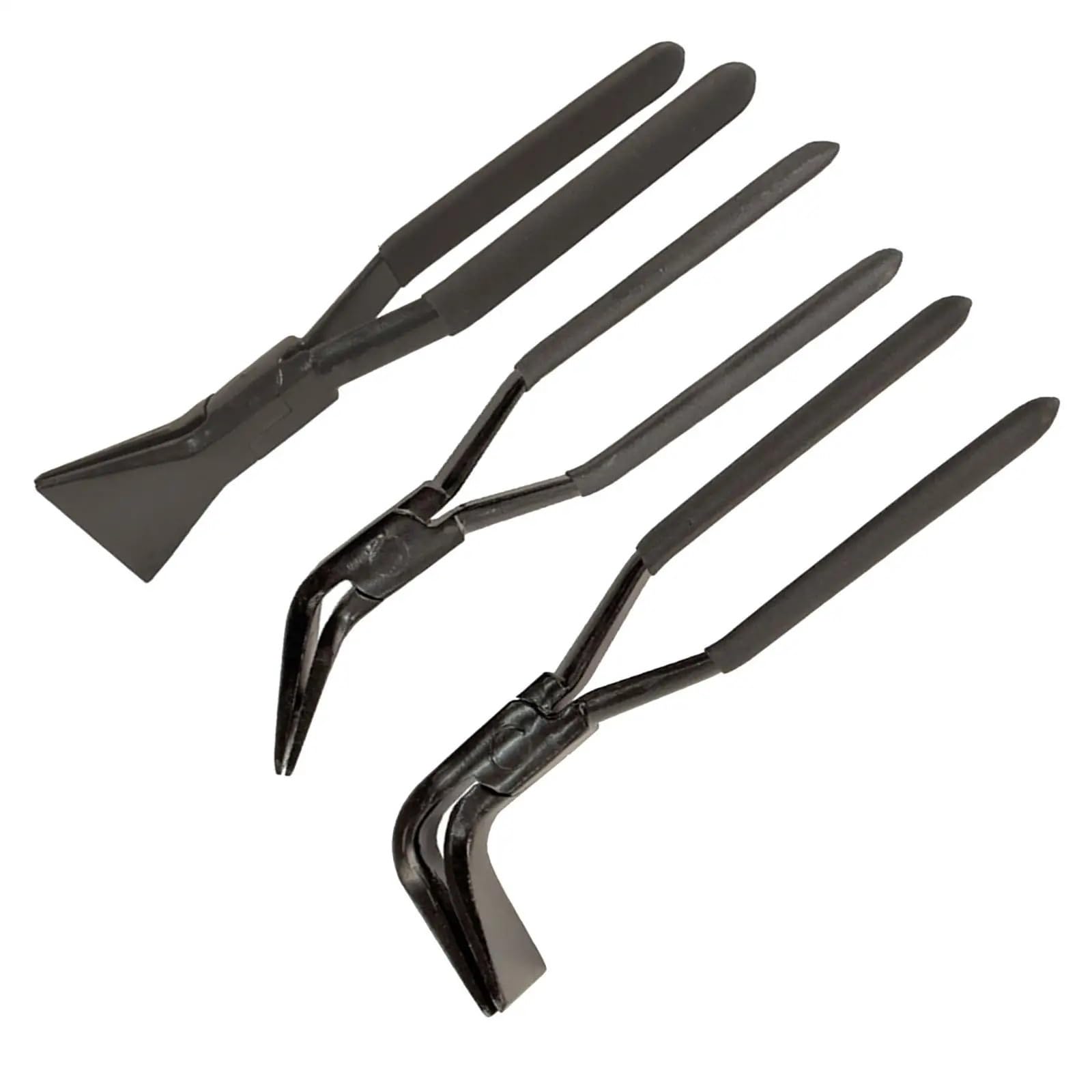 Sheet Metal Bender Hand Seamer Sheet Metal Tools Sewing Plier Flattening Tool Edge Setter for Seaming Bending Roofs(Style B)