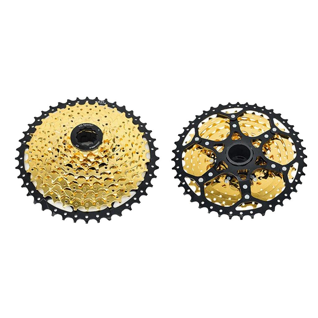 Piñón Libre para Bicicleta, 9/10 11T-42T Piñón de Cassette para Bicicleta, Piñón Libre para Bicicletas de Montaña, Accesorios de Repuesto para Ciclism