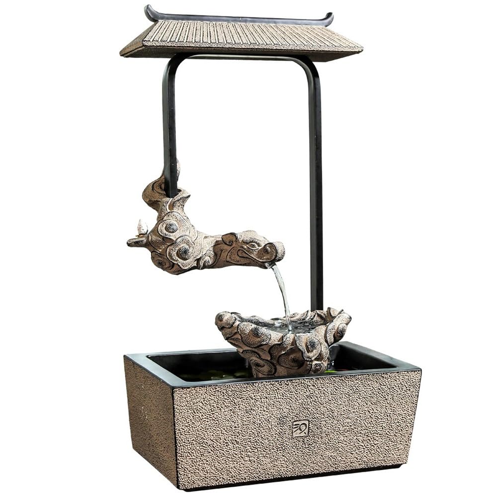 Water Feature Fountain Waterfall Desktop Decor