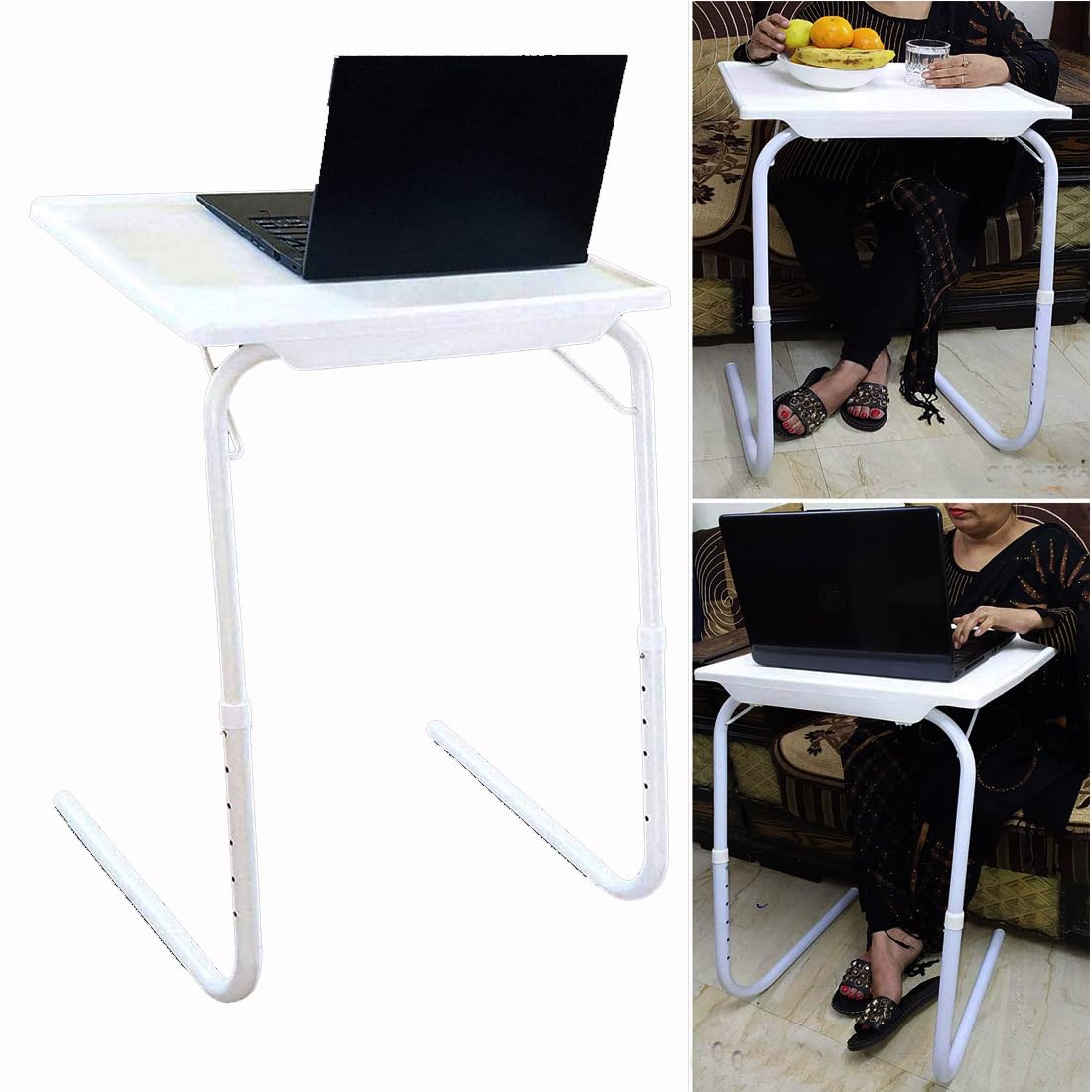 MI Table Laptop Table Mate Finish Adjustable Height (Alloy Steel,Midnight)-06 (B0BKR58VH3) Amazon Price History, Amazon Price Tracker