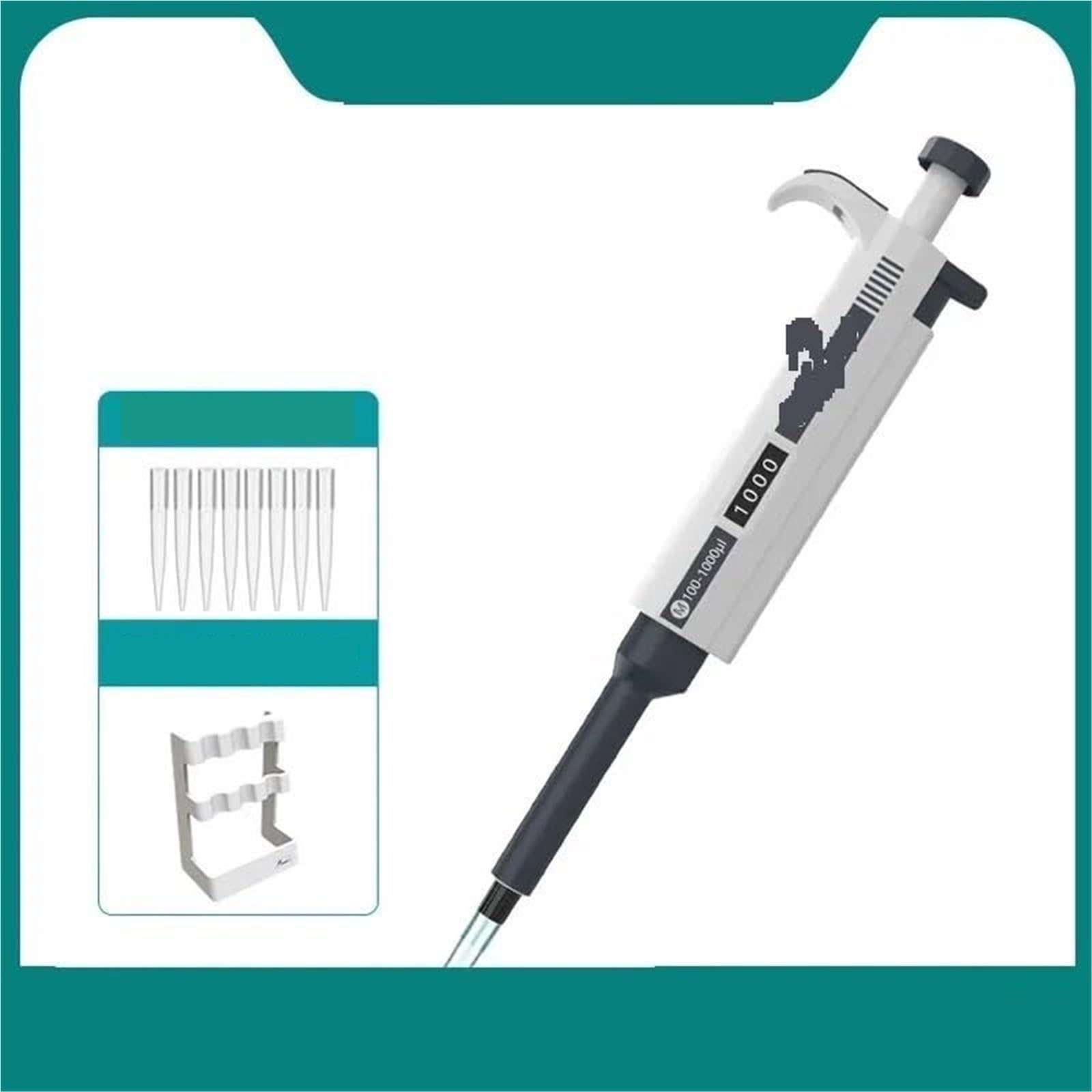 Pipetten Pipette, Einkanal Manuell Stufenlos Einstellbar, Probenpistole, Digital, Labor,Labor(500-5000ul)