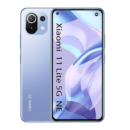 Xiaomi 11 Lite 5G NE 8GB+128GB Bubblegum Blue ohne Simlock, ohne Branding