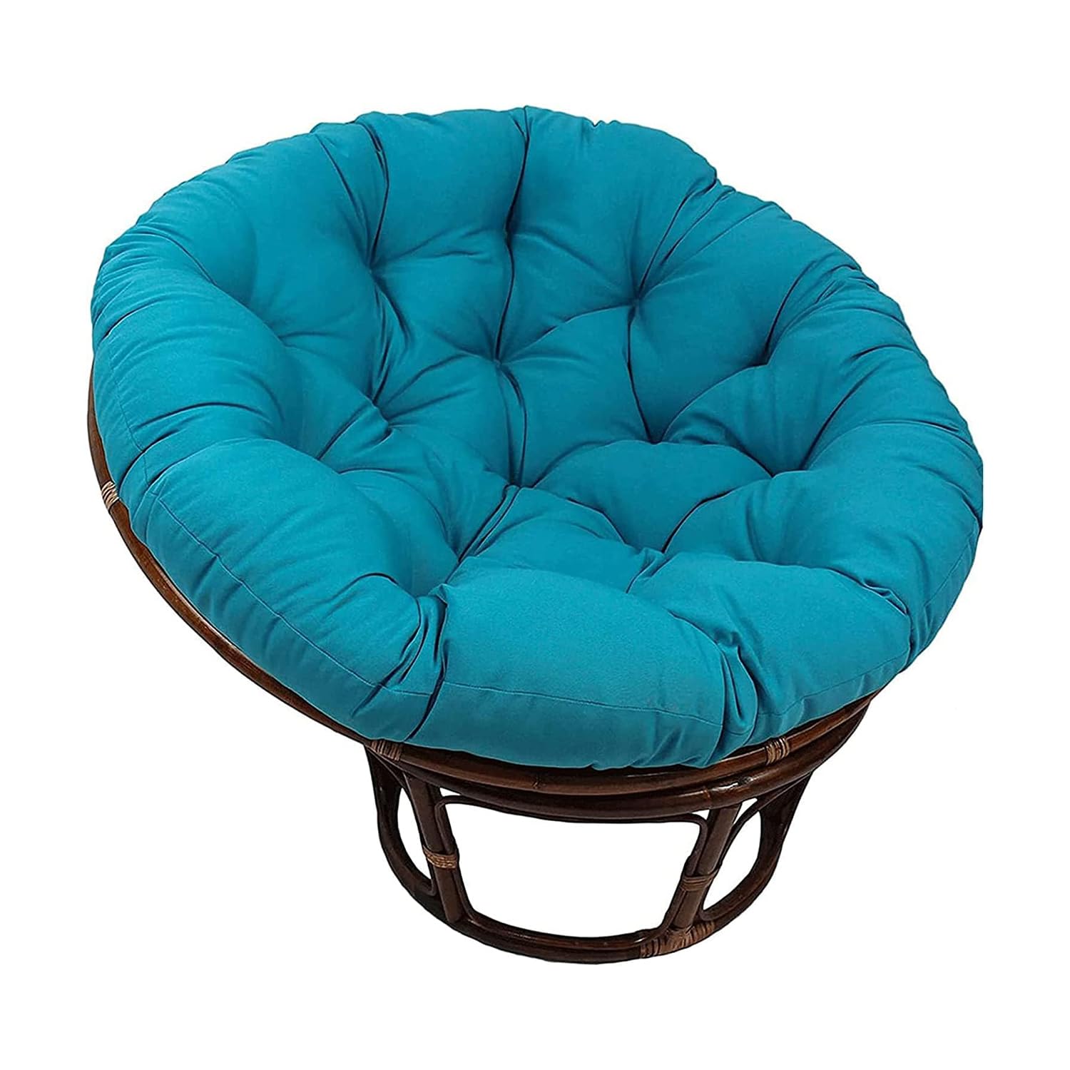 Coussin pour chaise suspendue extérieur imperméable 110x110 grand coussin balancelle