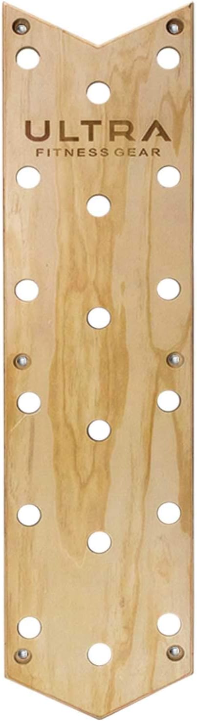 Ultra Fitness Gear Climbing Pegboard 51 Inch, Climbing Hold Cross Training Exercise Equipment, Climbing Wall Training Ladder for Fitness, Agility and Muscle Strength