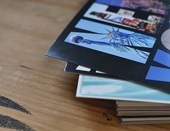 Amazon | NYC New York コレクターフォトポストカード 5インチ x 7