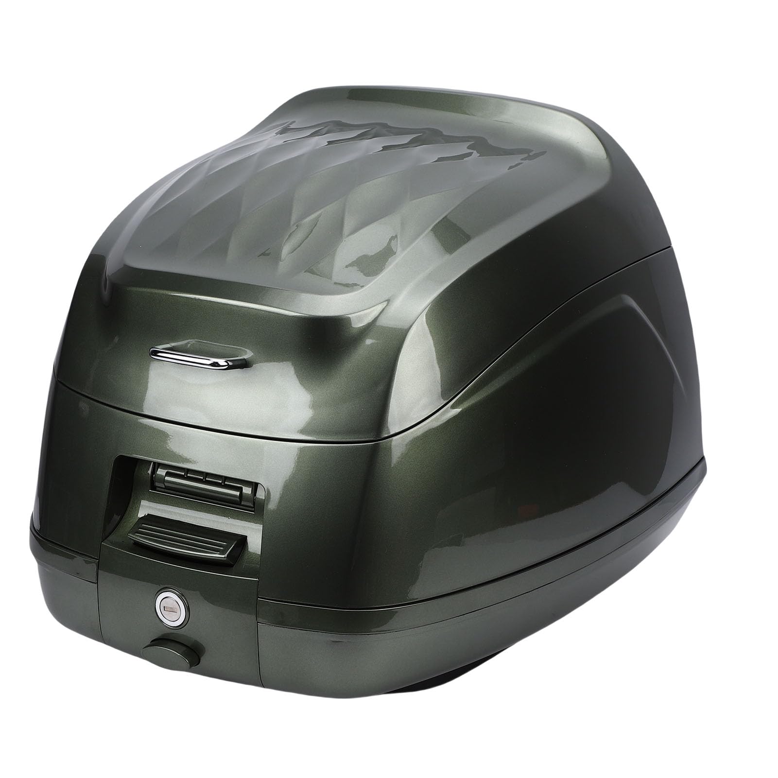 Karlak Coffre de Moto Top Case Imperméable Universel 32L Coffre de (Green)