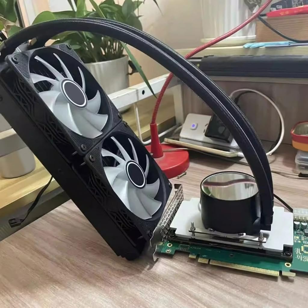 Water Cooling Vaporization Chamber Replacement for V100 SXM2 High Efficiency GPU Cooled