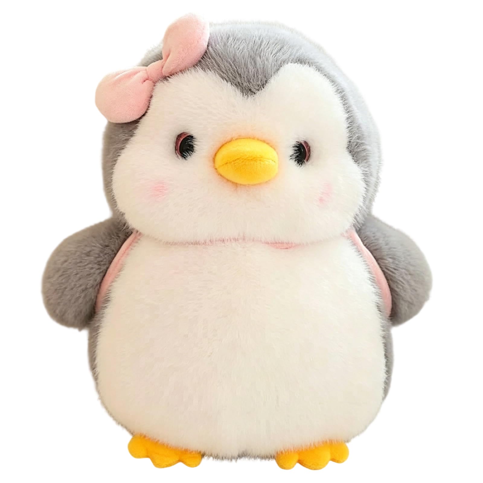 Pink Penguin Soft Plaything, Cuddly Plushies for Girls, Birthday Gift for Kids and Women, Stuffed Teddy for Hugging Comfort, Decorative Display Companion, 22 cm Size-image-24