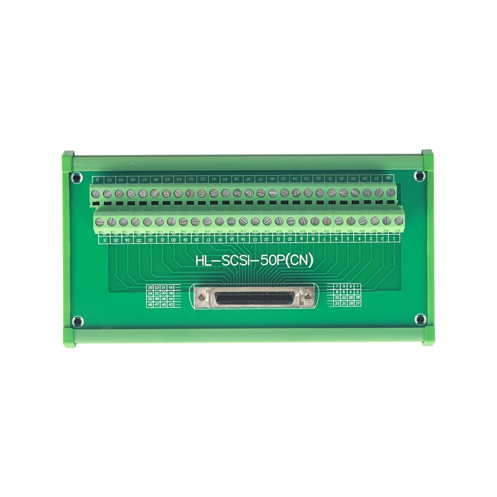 HL-SCSI-50P(CN) for servoazionamento Serie Delta ASD-A2 AB Morsettiera CN1 ASD-BM-50A Cavo SCSI50 (Color : SCSI50 3m Cable)
