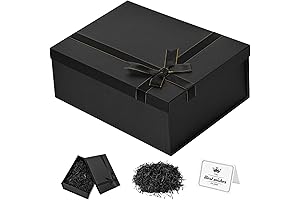 Kpop Gift Box-Large Black Gift Box With Lids