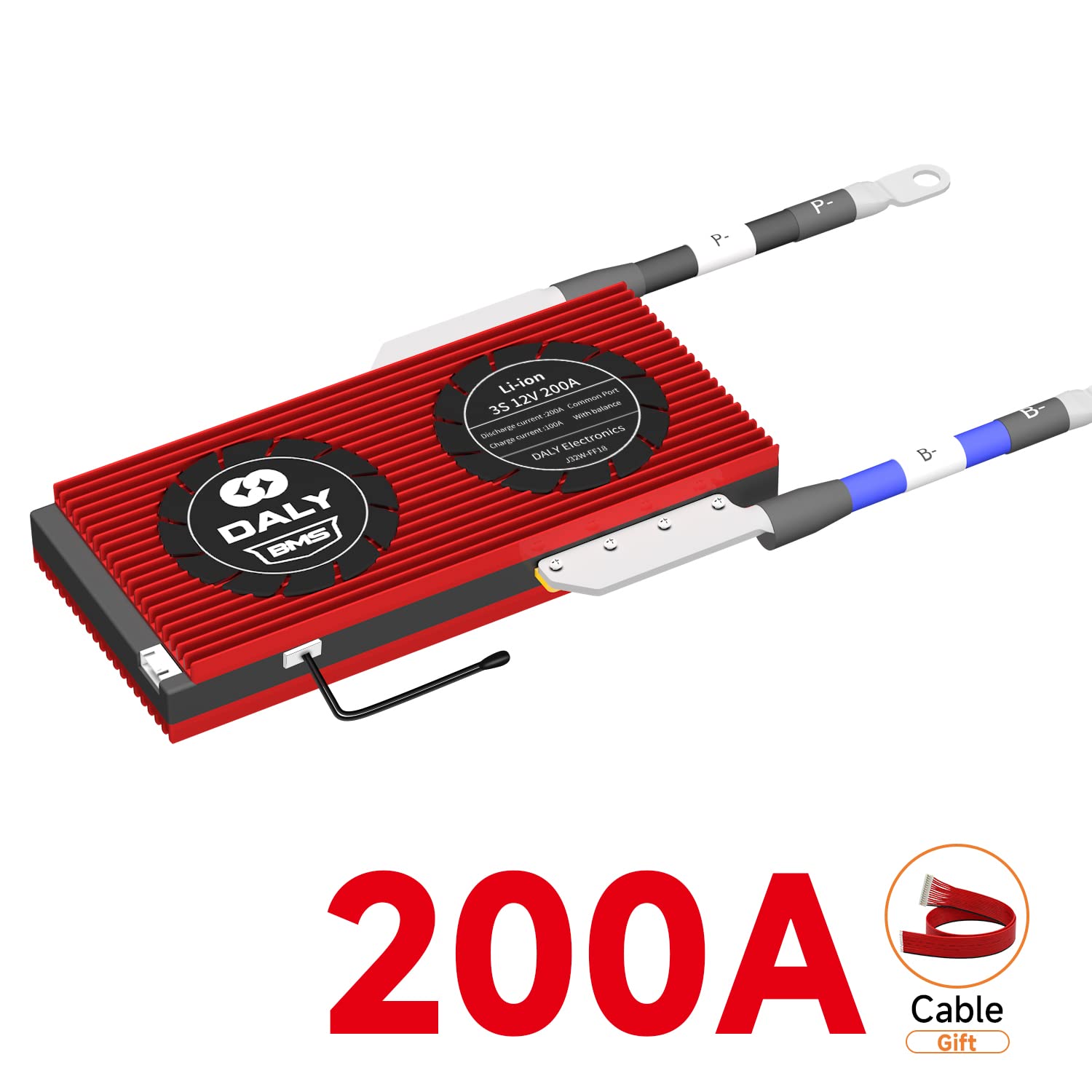 Amazon.com: DALY 3S 12V Li-ion BMS 200A Battery Pack Protection