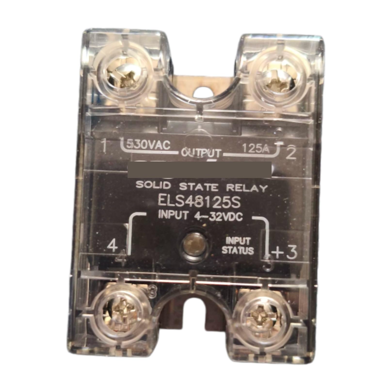HKEJSJWA SSR Relay ELS48125S 125A, Input 4-32VDC Solid State Relay