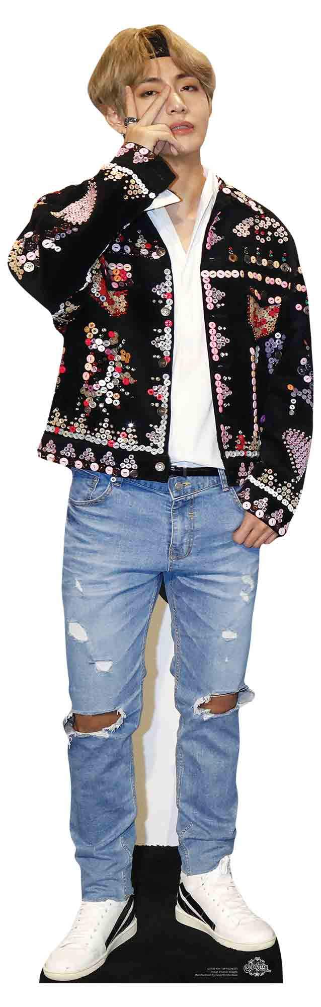 Bangtan Boys Headband Kim_Taehyung_V (Star Mini) 90cm Tall