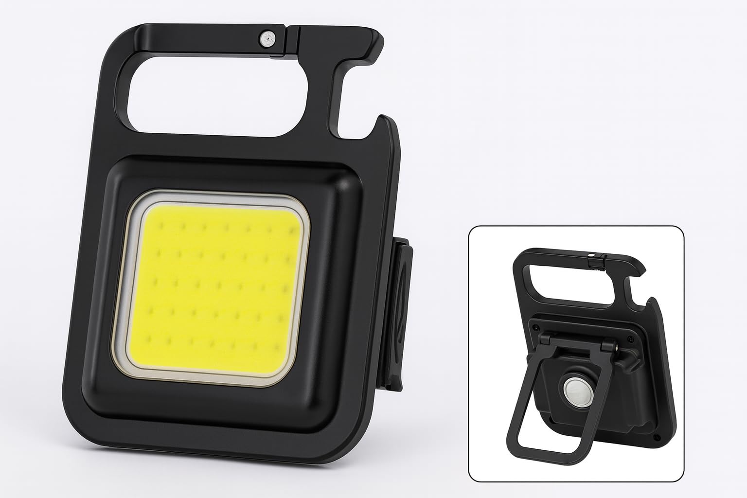 Nozzy COB Ultra Bright Rechargeable Keychain Light