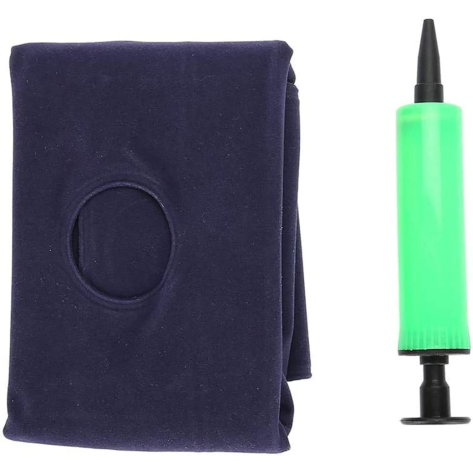 Cuscino d'Aria Gonfiabile Anti-decubito, 43 * 43 cm Cuscino per Sedile Ad Aria per Auto per Sedia A Rotelle, Cuscino Anti-decubito Cuscino Gonfiabile del Sedile per Pazienti Anziani Costretti A L