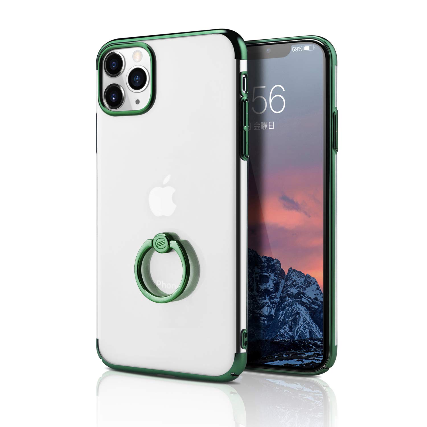Amazon.co.jp: E Segoi iPhone 11 Pro ケース リング付き スタンド機能 