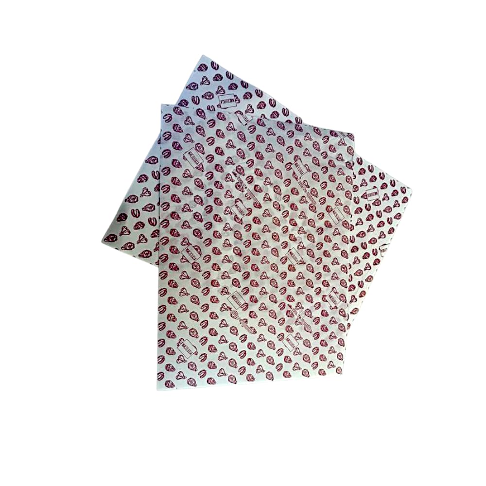 Carta Politenata per Macelleria, Idonea al Contatto Alimentare, 45g+9PE, Confezione da 10 kg (37cm x 50cm)