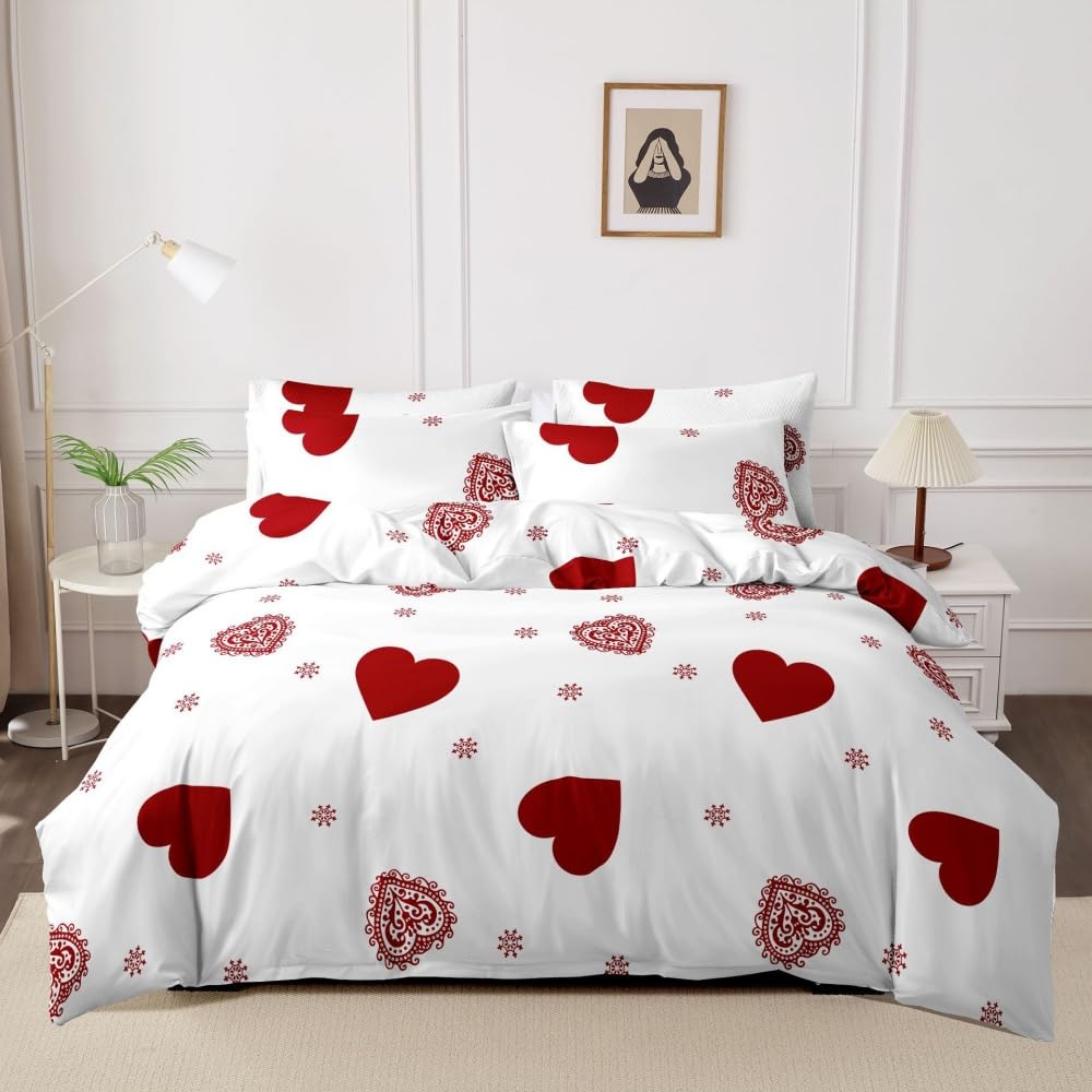 Housse de couette papillon parure de lit colorée enfant 160x210cm avec taie d'oreiller doux
