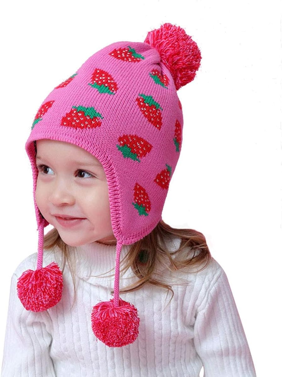 Girls bobble hats Clearance