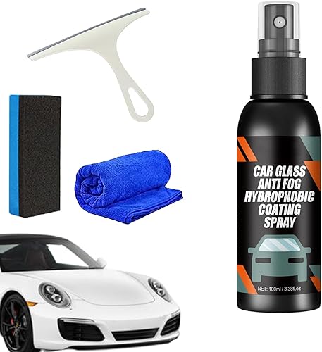 Aerosol para parabrisas de automóvil, repelente al agua, agente antiempañamiento para parabrisas de automóvil, agente de revestimiento impermeable