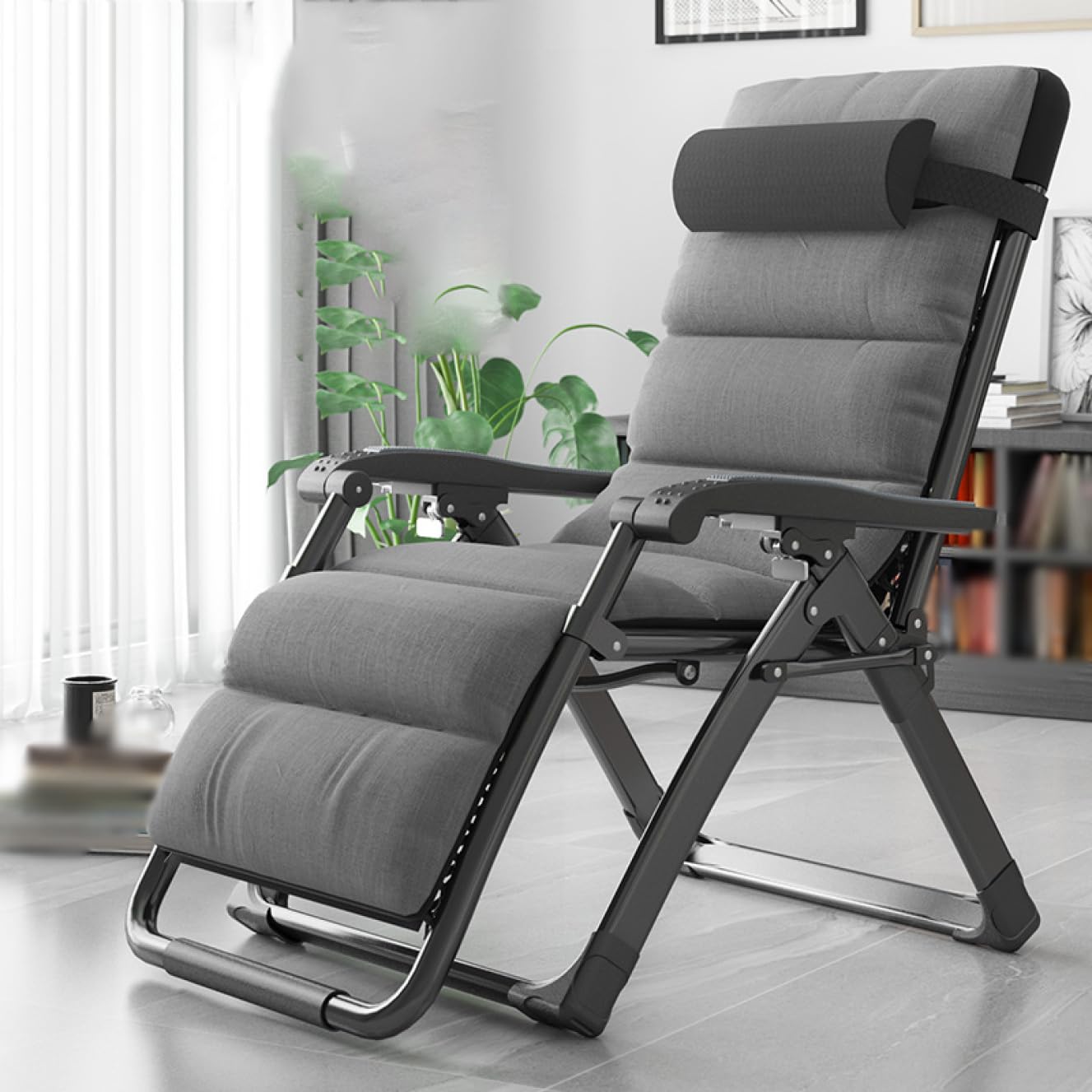 Amazon｜[ADSNS] リラックスチェア 折りたたみ リクライニング