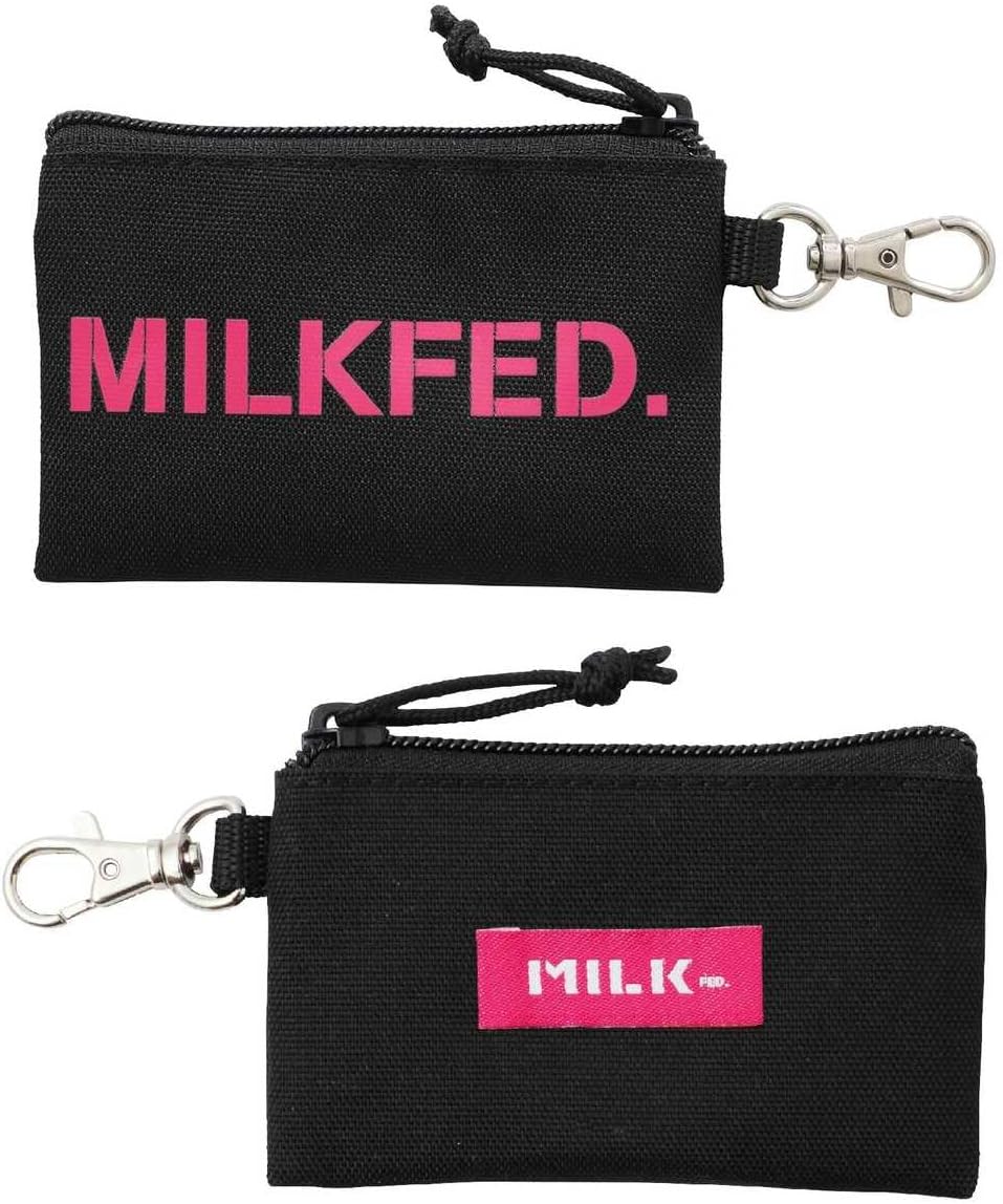 Milkfed 103202053019 Women's Double Zip Backpack, W Zip Backpack, Pink