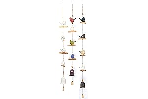 Enchanting Bluebird Wind Chimes