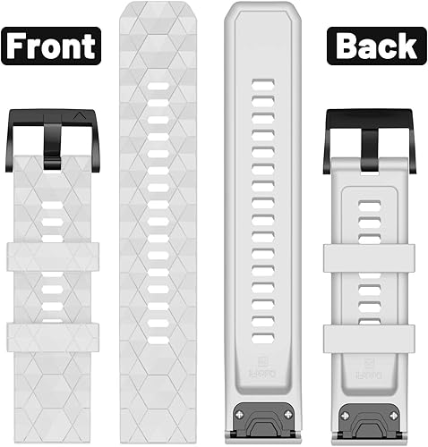 Miniatura 4 de Compatible con Garmin Fenix 7X Band 1.024 in de ancho, correas de reloj suaves de repuesto para Fenix 7XFenix 6XFenix 6X ProFenix 5XFenix 5X