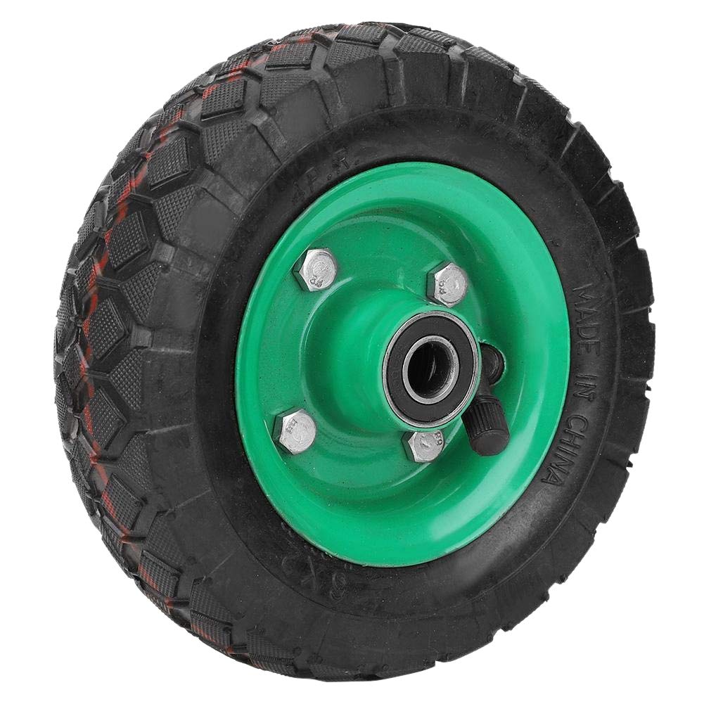 Ferleiss Inflatable Tire Wear-Resistant 6In Wheel 150mm Tire Industrial Cart Trolley Tyre Caster 250Kg 36Psi
