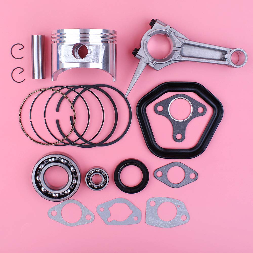 Juego de juntas de sello de aceite de cojinete de cigüeñal de anillo de pistón de 88mm para Honda GX390 13HP GX 390, pieza de motor de cortacésped generador