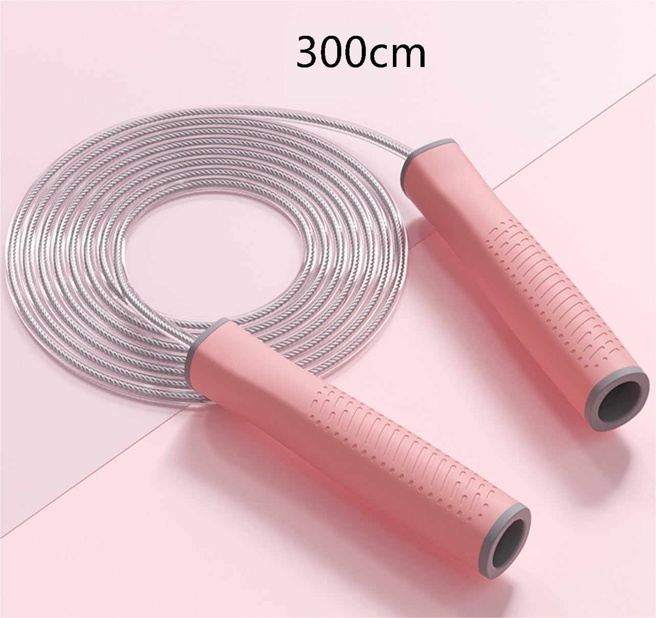 Skakanka Wyścigi Sprzęt Sportowy Ćwiczenia Fitness Utrata Masy Ciała Trening Skakanka Trening(Pink)