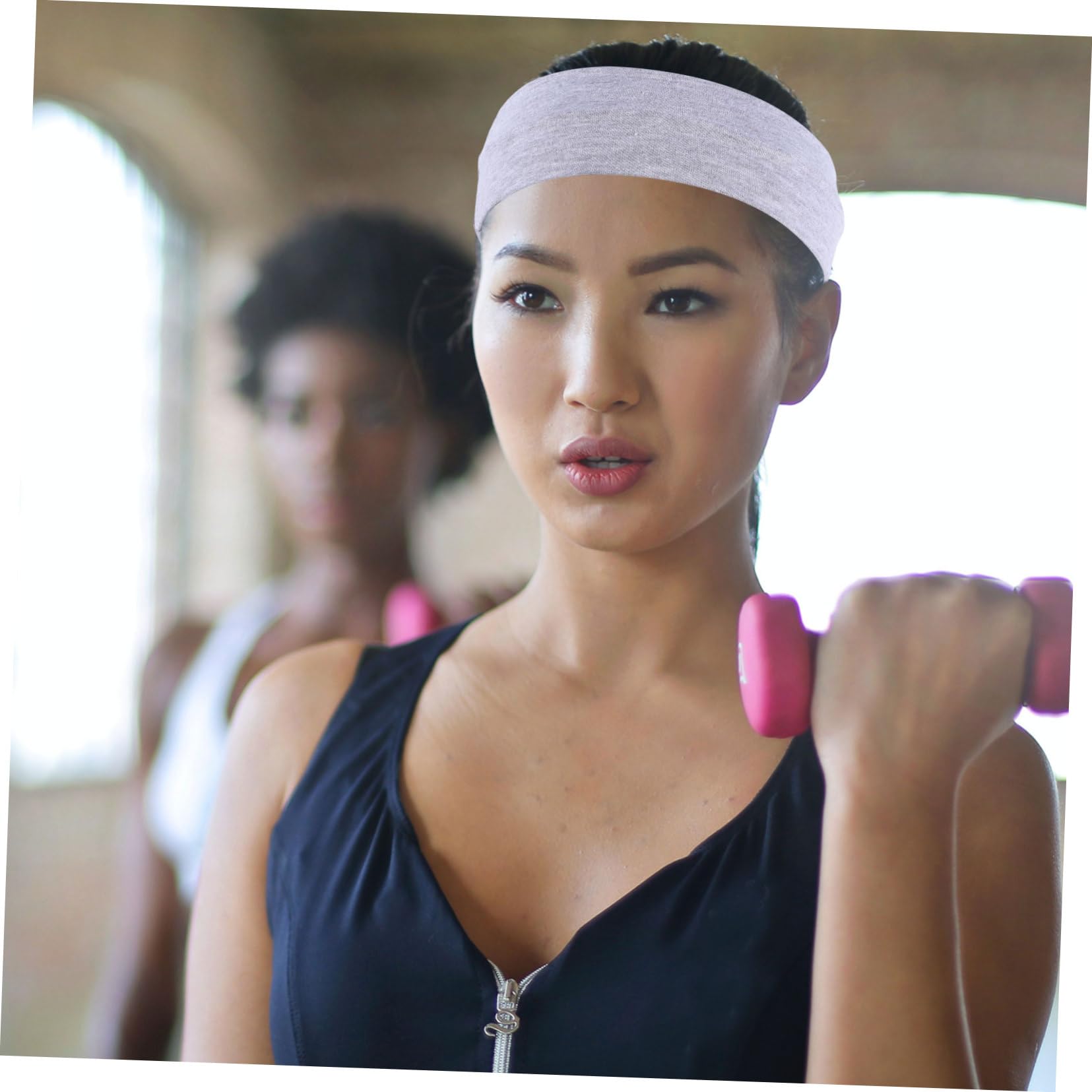 16pezzi Fasce Elastiche per Capelli da Donna Fasce Antisudore per Allenamento per Yoga e Palestra Adatte Tutti i Tipi di Capelli e Lunghezze