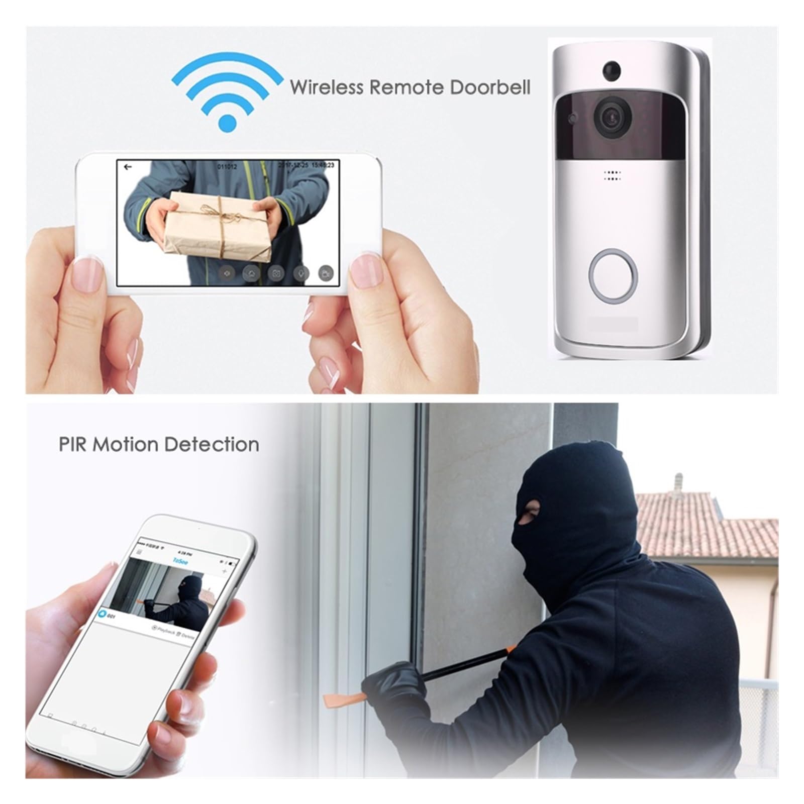 Portero automático WiFi avanzado con videoportero y de cámaras de Seguridad Integrado
