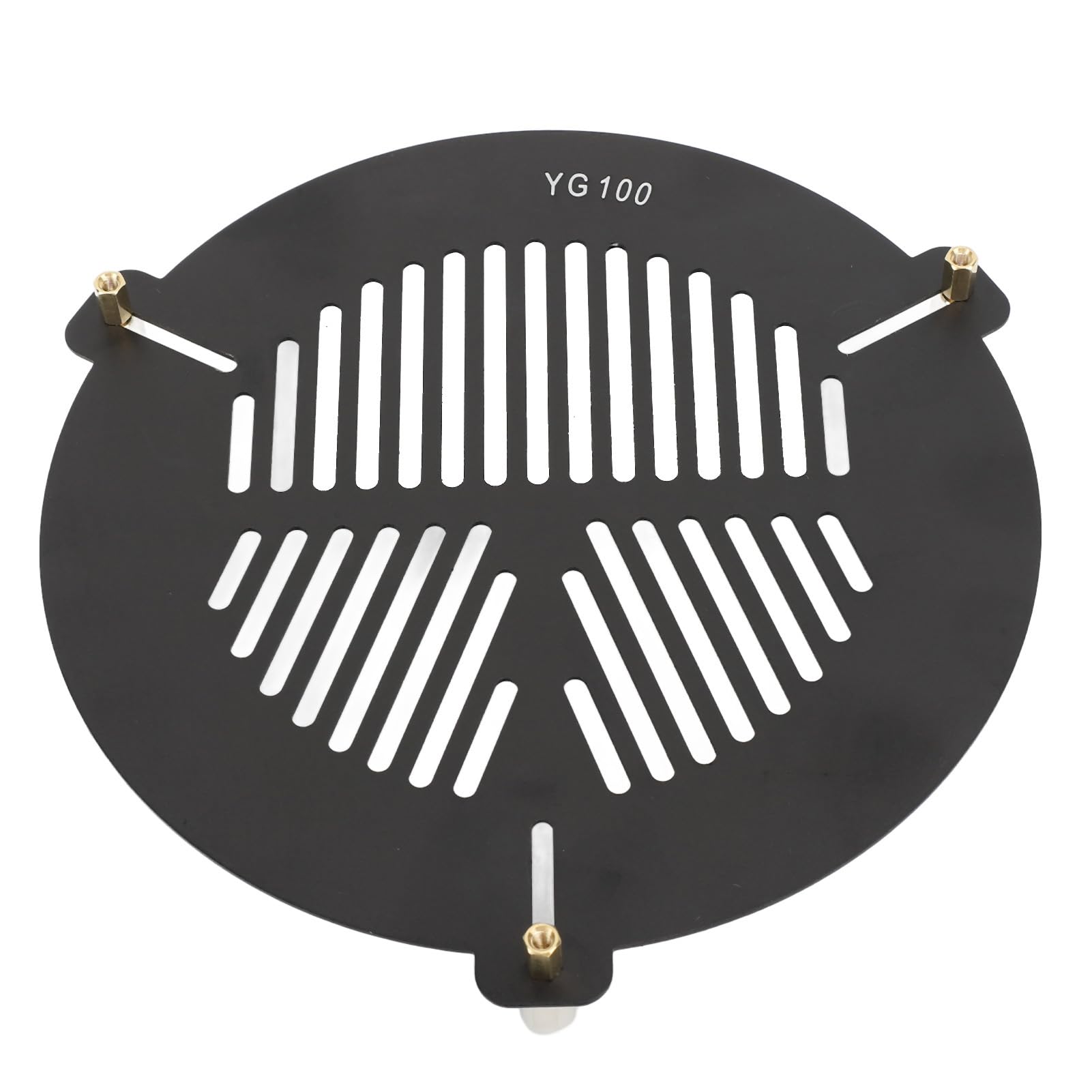 Bahtinov Masque de Mise au Point pour Télescopes, Plaque en Arête de Poisson de Mise au Point en Alliage D'aluminium pour Diamètre Extérieur de Télescopes de 104 Mm à 146 Mm,