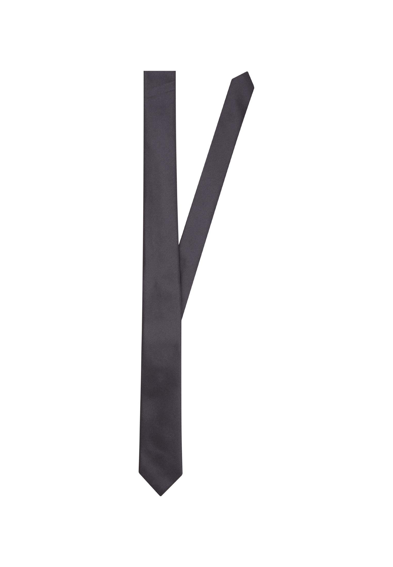 Seidensticker Men's Slim Tie, Grey (Anthra 34), One Size