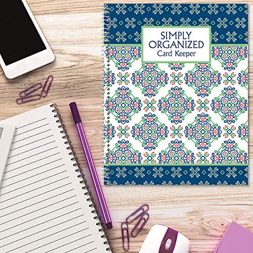 image for Current Fresh Patterns Greeting Card Organizer Book - Monthly Birthday