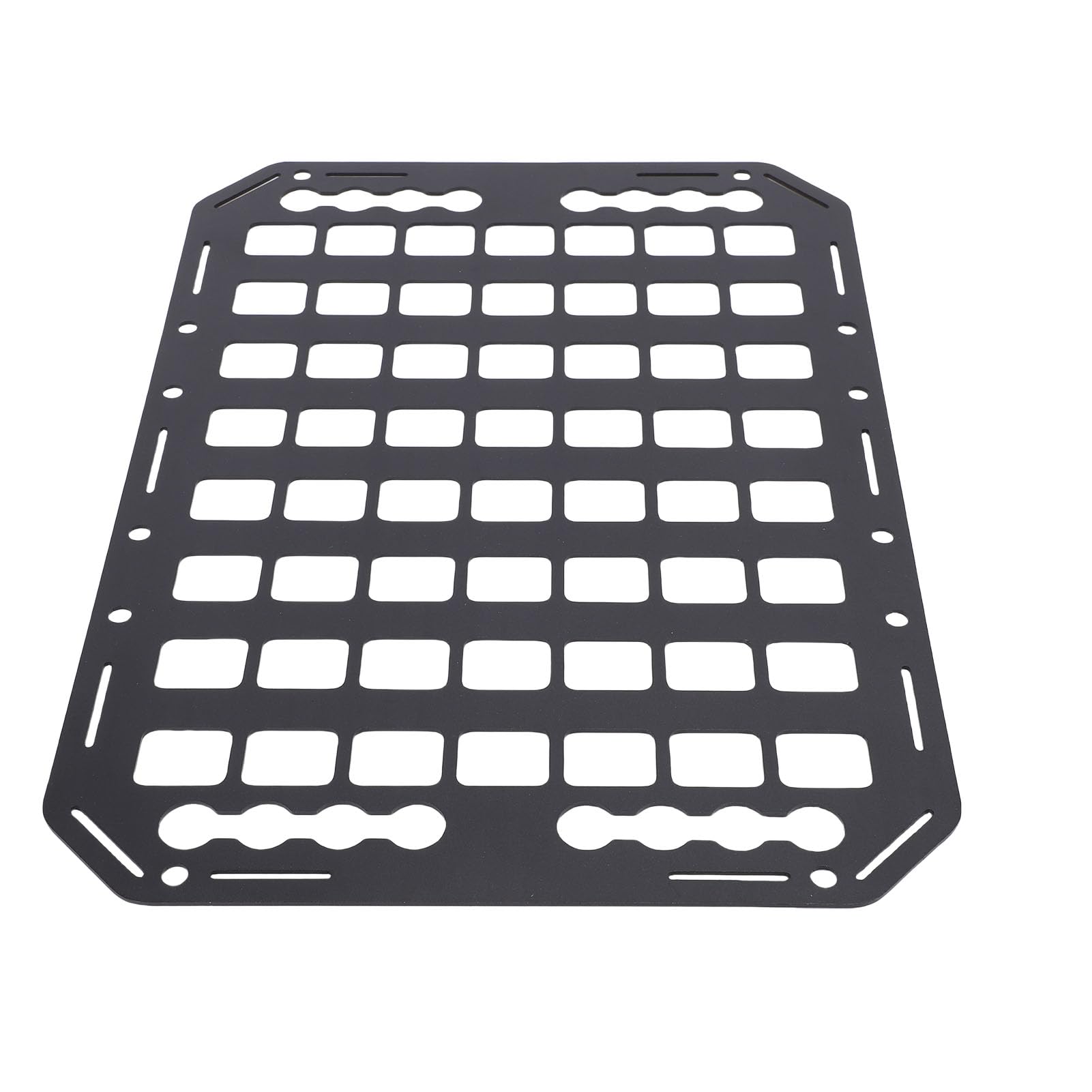Panneau de Lit de Camion en Aluminium, Système de Rangement Molle Léger avec Mécanisme de Verrouillage pour Rail en L, Compatible avec Les Berlines, SUV, Pickups, Camions,