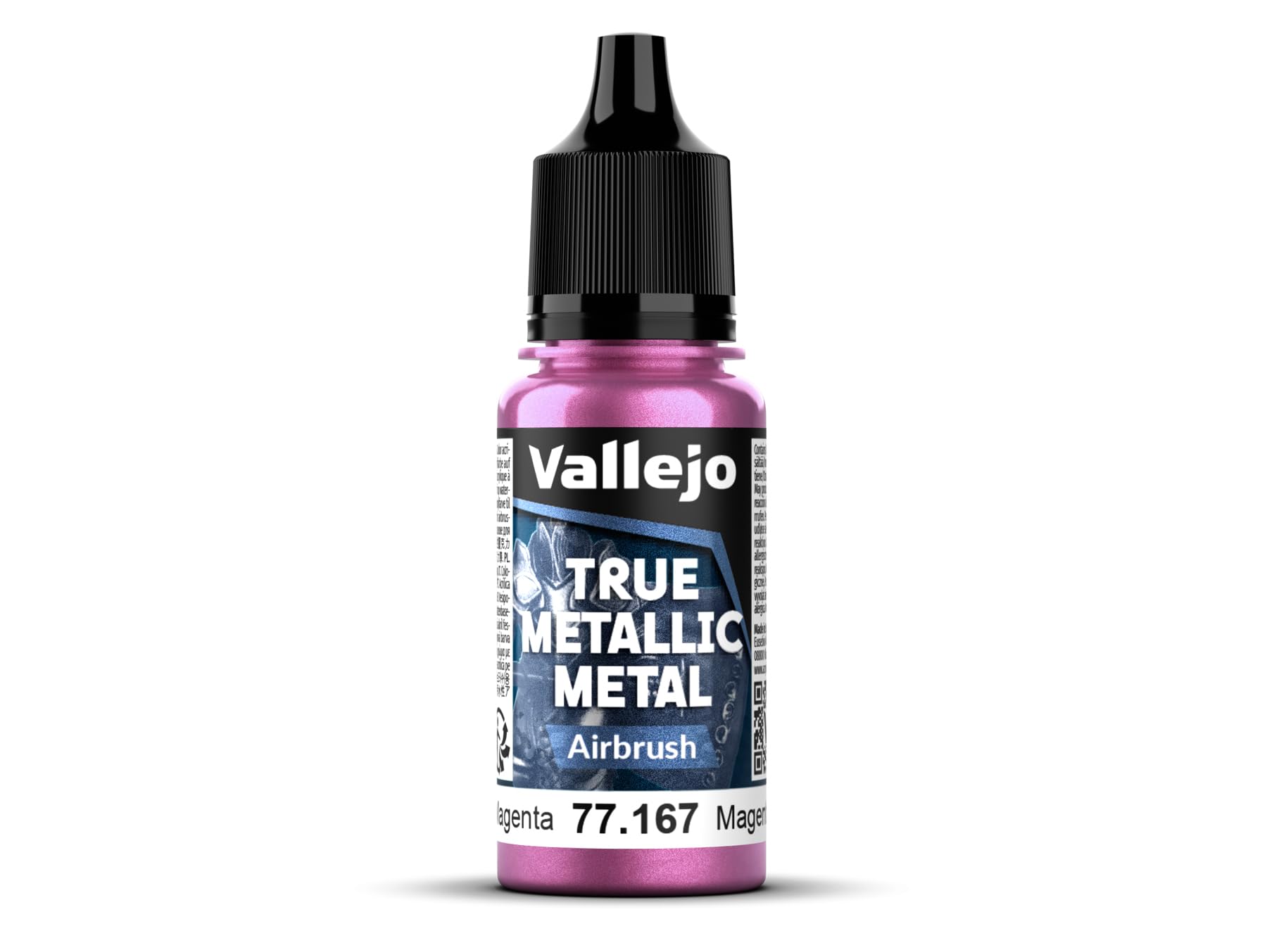 Vallejo True Metallic Metal 77167 (Airbrush) Crimson Magenta (18ml)