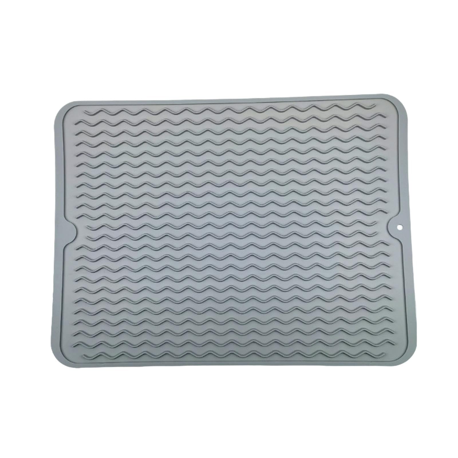 Tapis égouttoir en silicone contre l'humidité de l'évier et des tiroirs