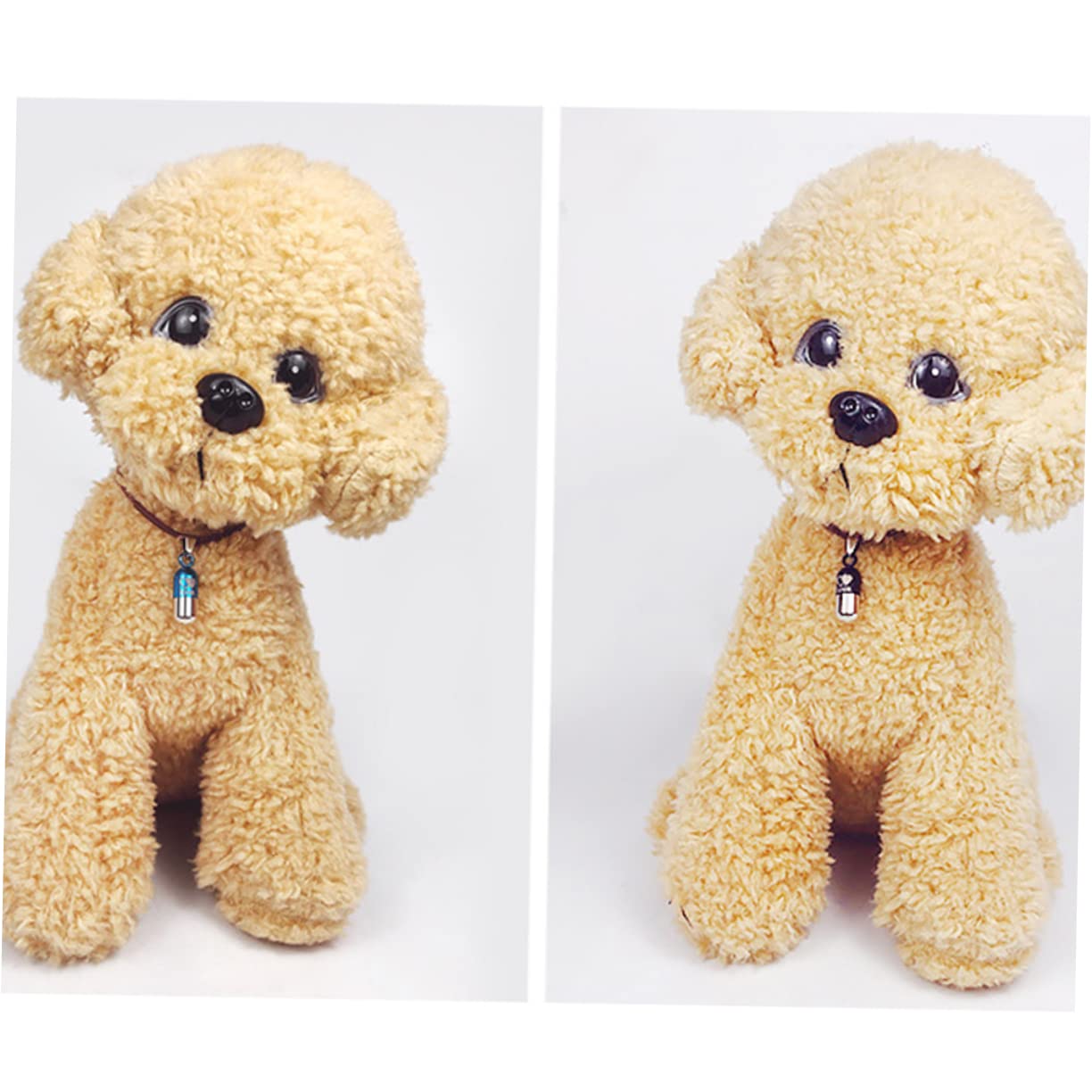 SUPVOX Stainless Steel Pet Identity Plate Pendant Collar Hanging Decoration Address Storage Lost Pet Supplies