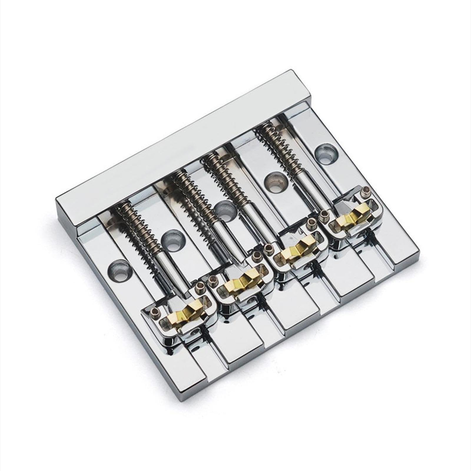 Ponte per Basso a 4 Corde, Sellette per Corde di Basso, Strumento Musicale per Musicisti Professionisti, Progetti Fai Da Te, Accessori, Argento