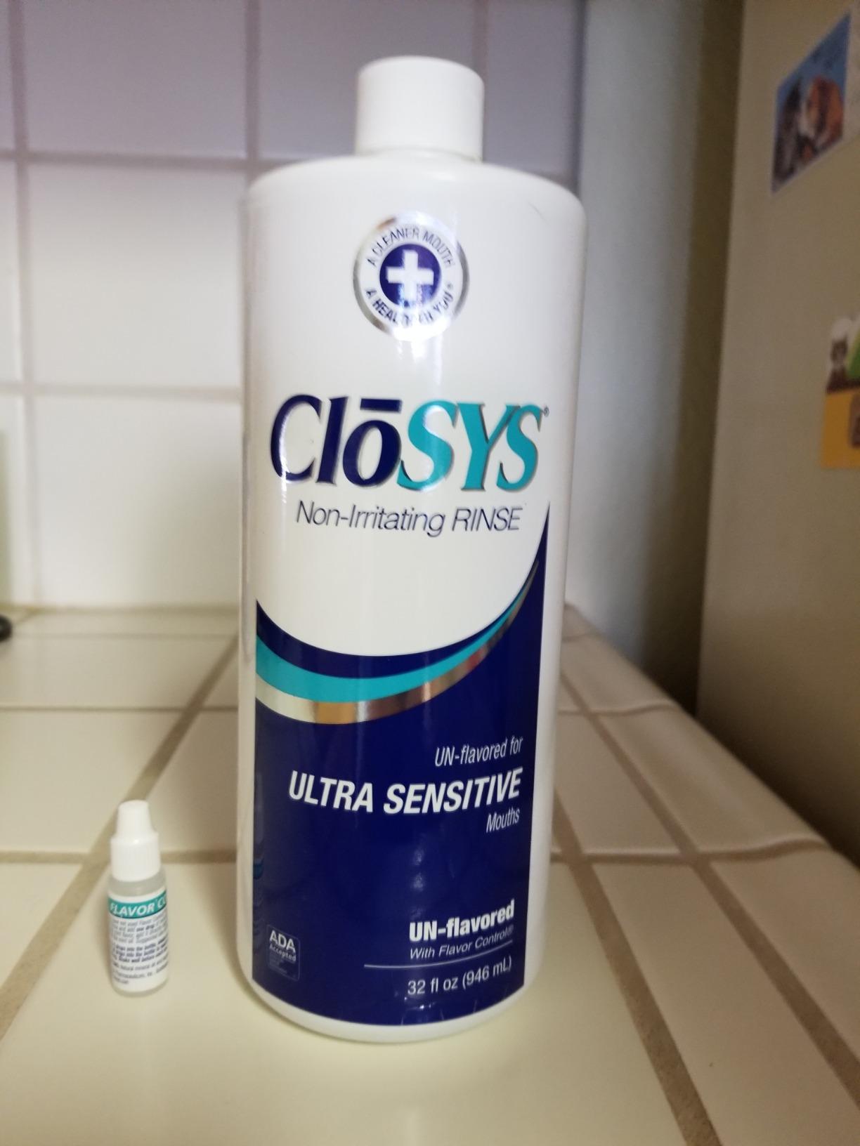 Amazon.com: CloSYS Antiseptic Oral Rinse With Flavor Control - 32 Oz ...