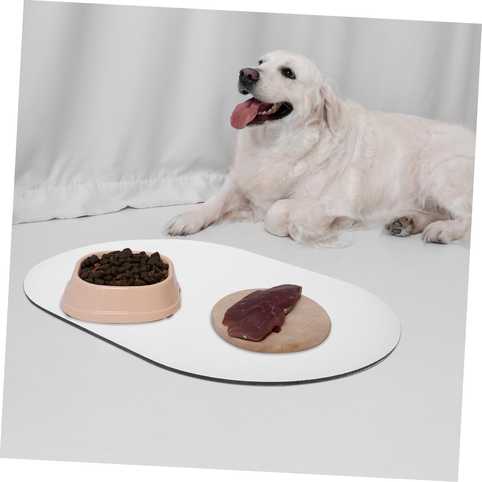 BESPORTBLE 4 Stücke Praktische Hund Matte Für Fütterung Schnell Trockenen Haustier Schüssel Matte Katze Schüssel Boden Matte