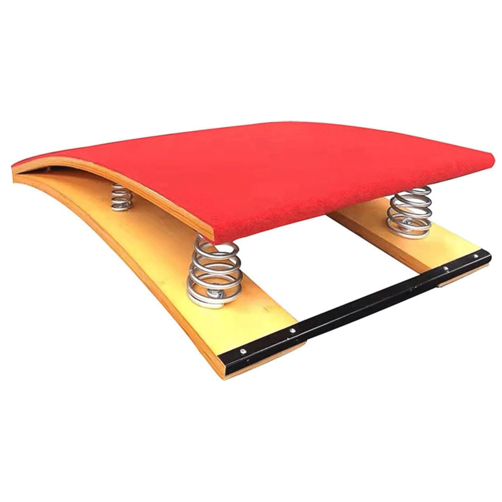 Deska do skakania o wysokiej wytrzymałości, przenośna zakrzywiona deska gimnastyczna, o dużej nośności, odpowiednia do treningu w domu i szkole.