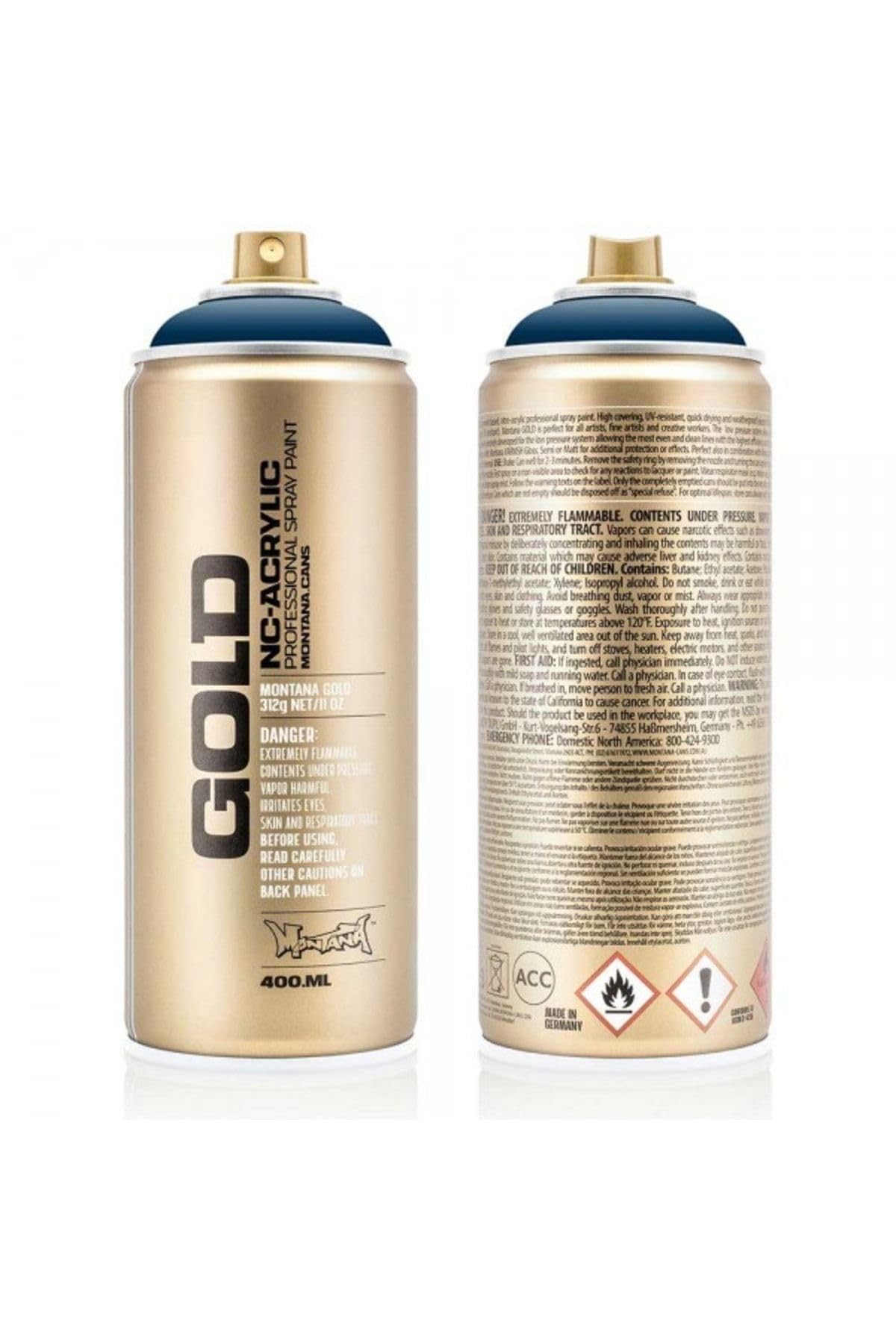 Montana : Gold : 400ml : Blue Note : Opaque : By Road Parcel Only